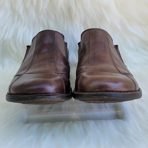 Merrell Leather Bracken Brown Slide Mules Loafers  Air Cushion Insole Wo… - Picture 6 of 9